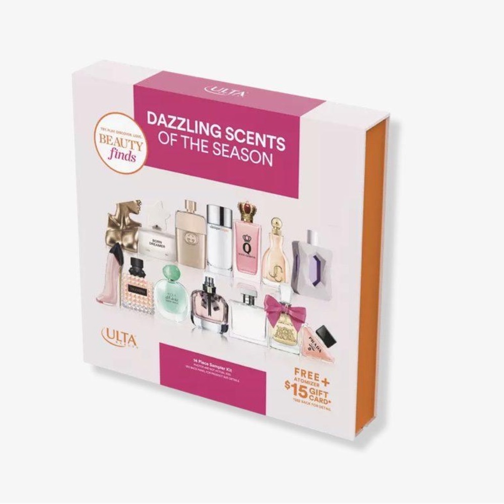 ULTA Dazzling Scents of the Season 14 Piece Sampler Kit with Certificate